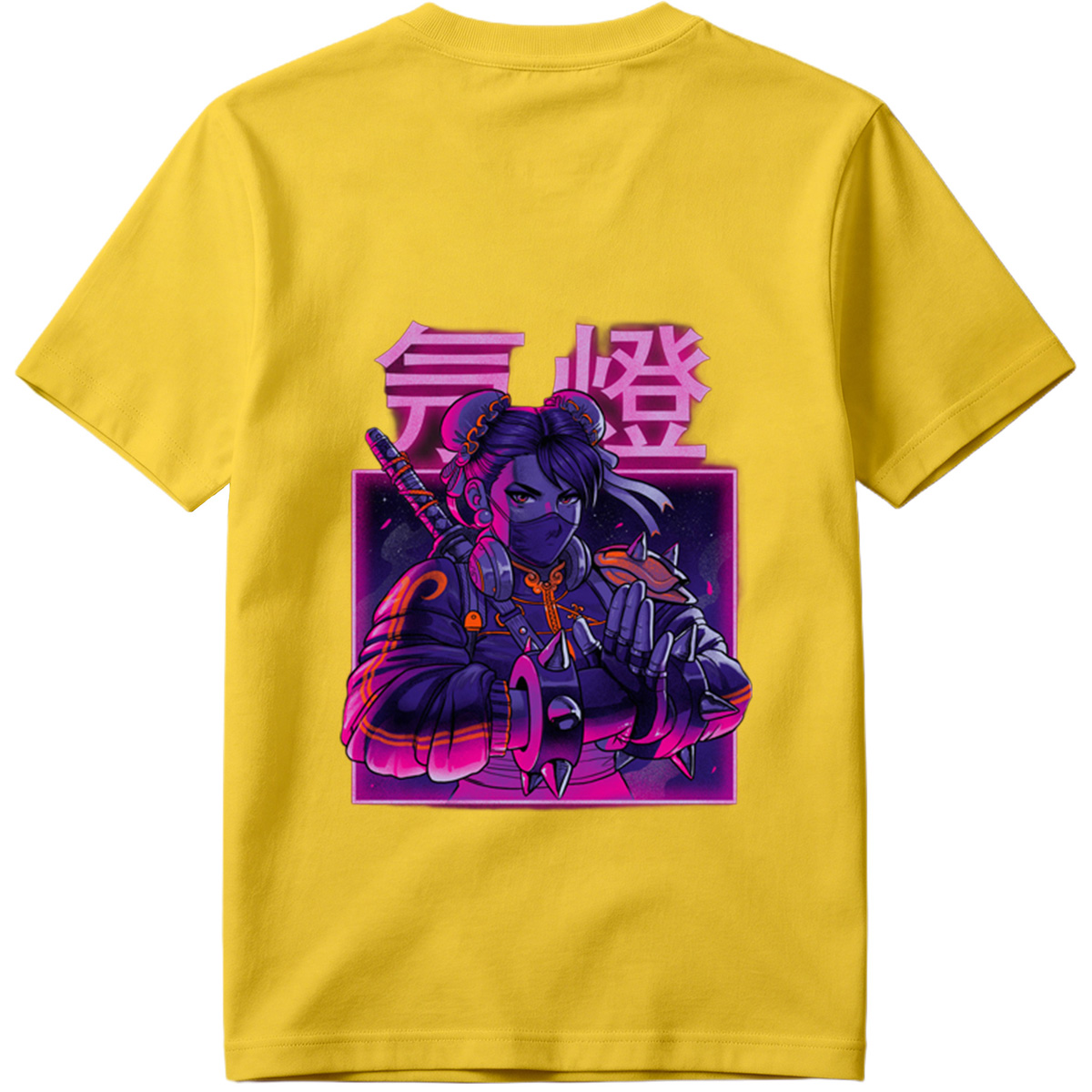 Cyberpunk Geisha: Neon Samurai - Tee