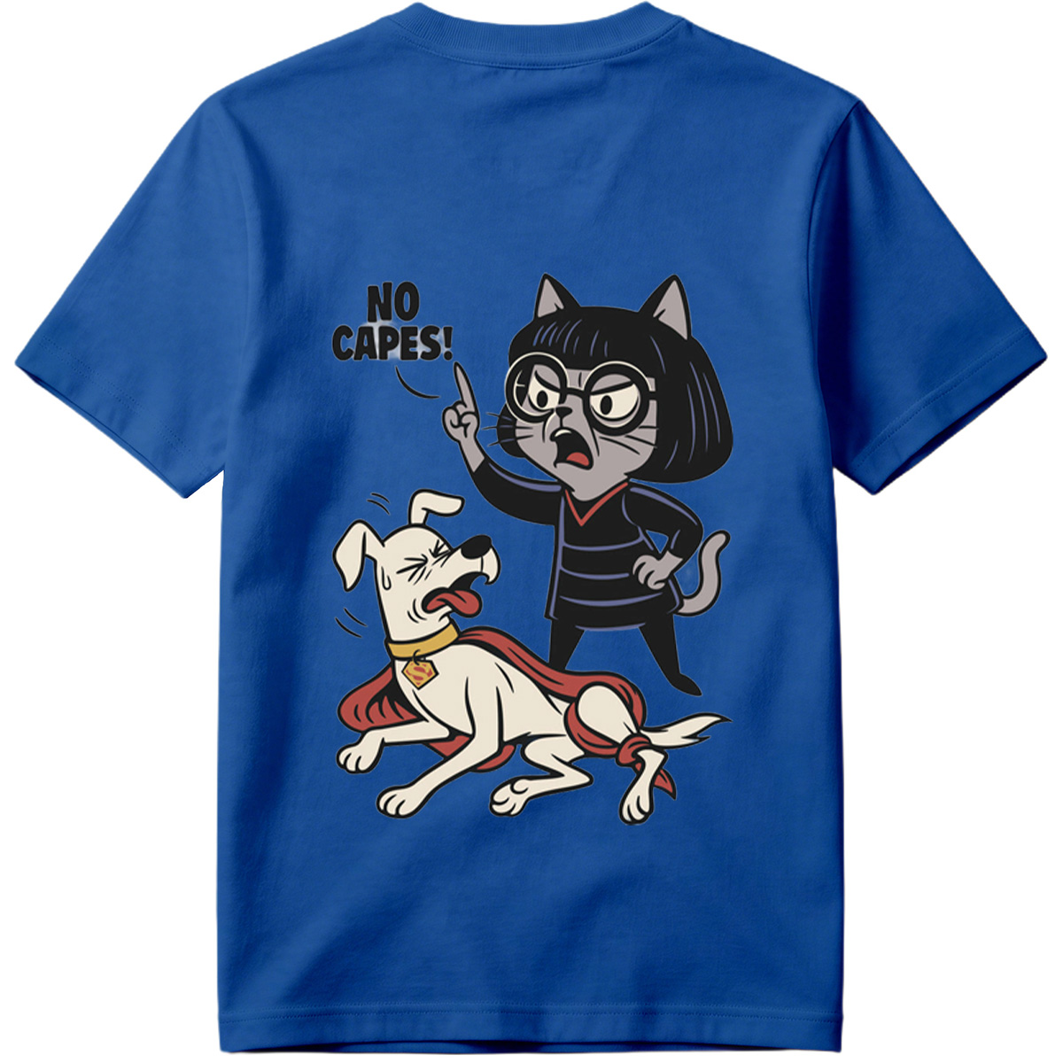 Krypto the Superdog and Streaky the Supercat: No Capes! - Tee
