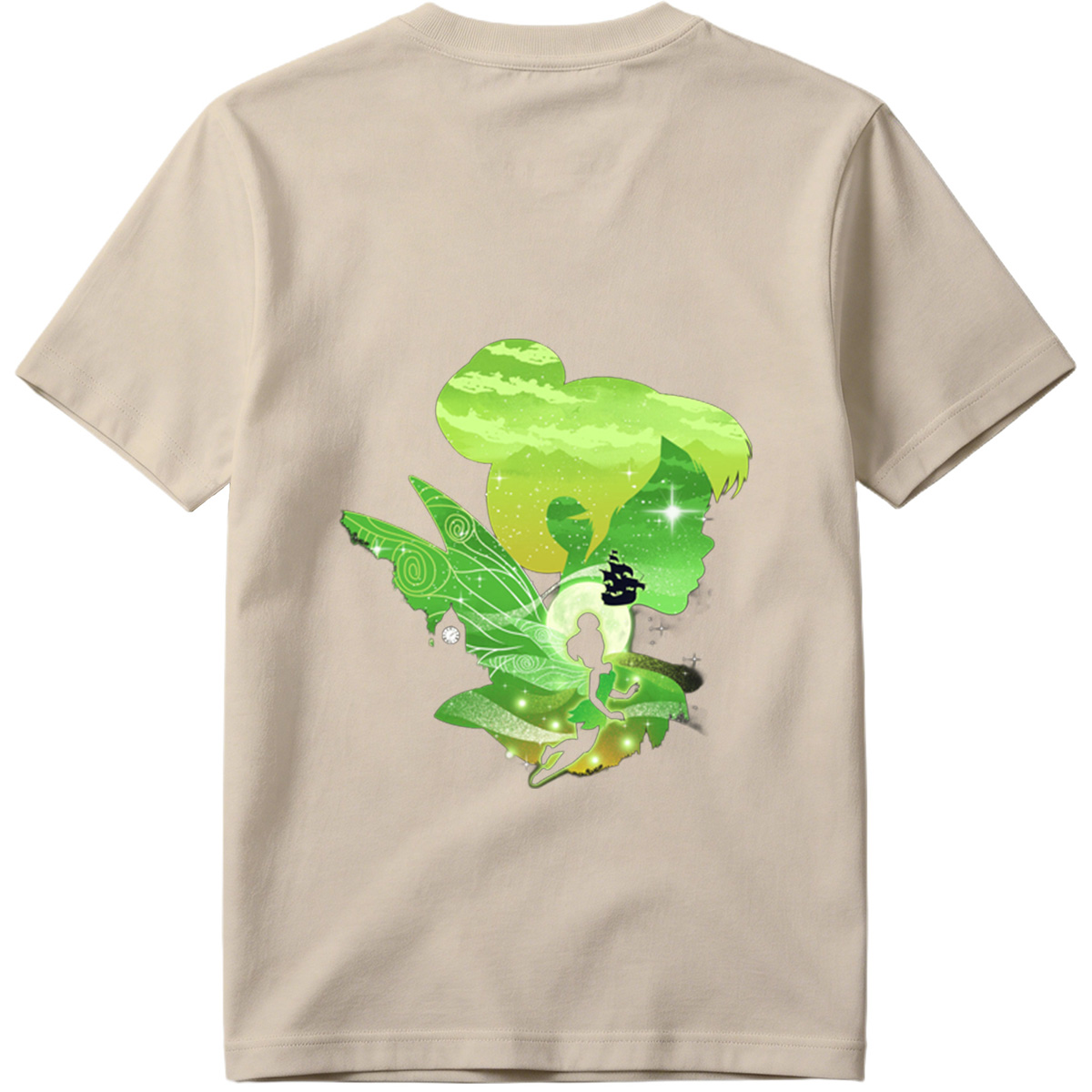 Peter Pan and Tinker Bell in Neverland - Tee