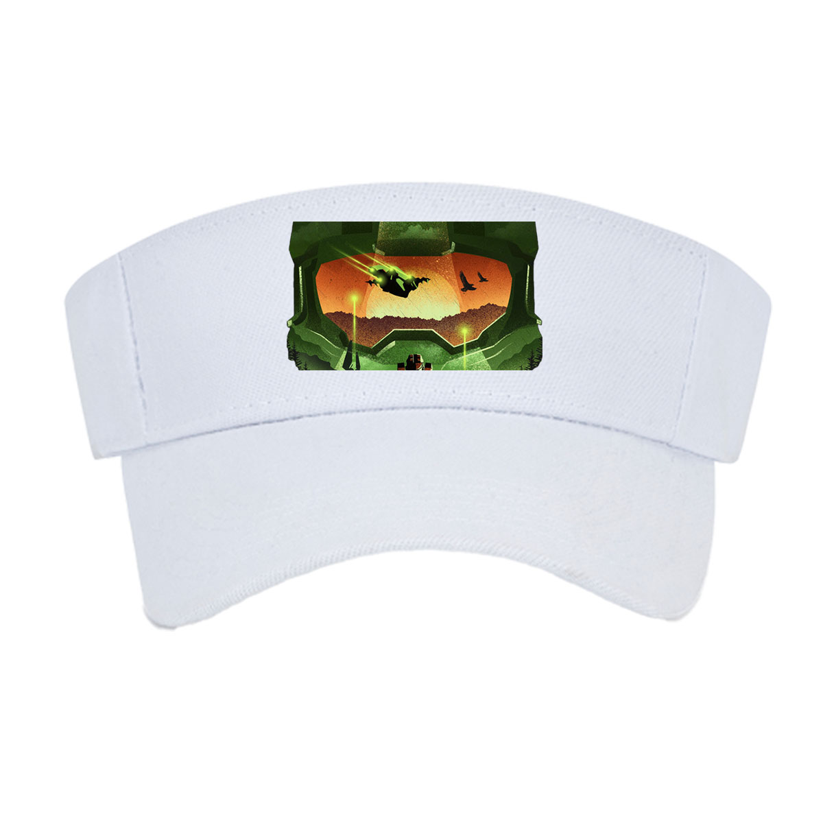 Master Chief in Halo: A Soldier's View from the Helmet -  Visor cap
