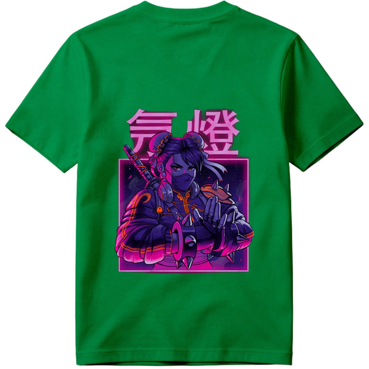 Cyberpunk Geisha: Neon Samurai - Tee