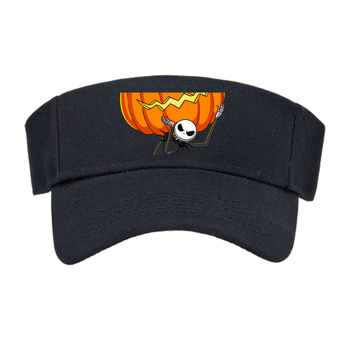 Jack Skellington Holding a Giant Jack-o'-Lantern -  Visor cap