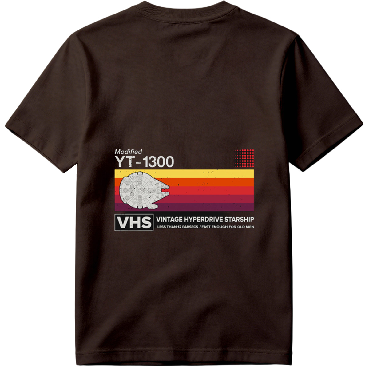 Modified YT-1300 Vintage Hyperdrive Starship: Less Than 12 Parsecs, Fast Enough for Old Men - Tee