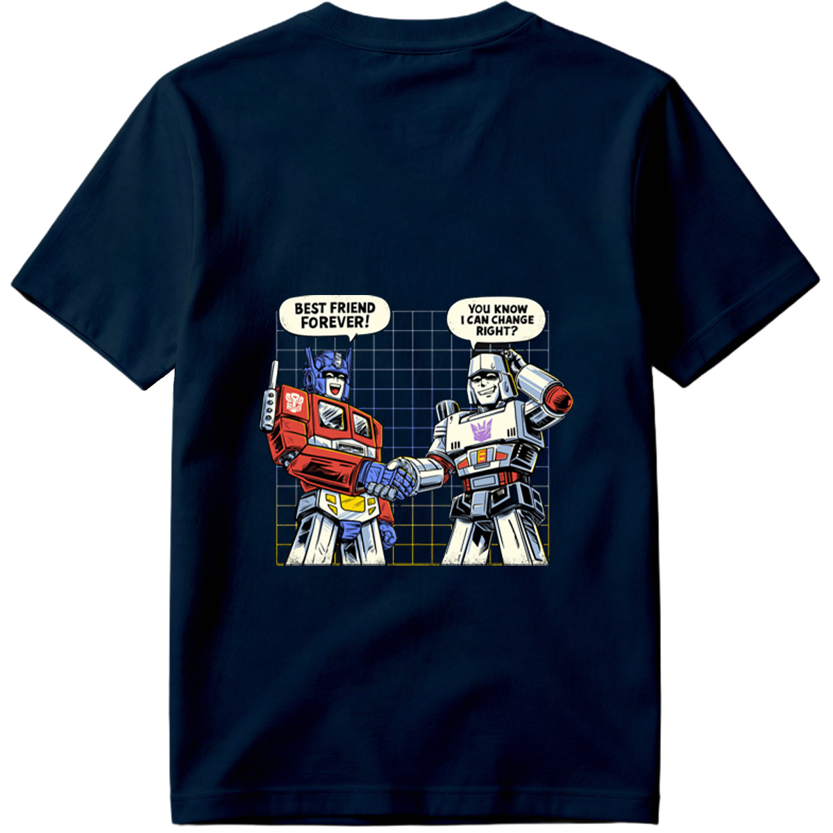 Transformers: Optimus Prime and Megatron Best Friends Forever - Tee