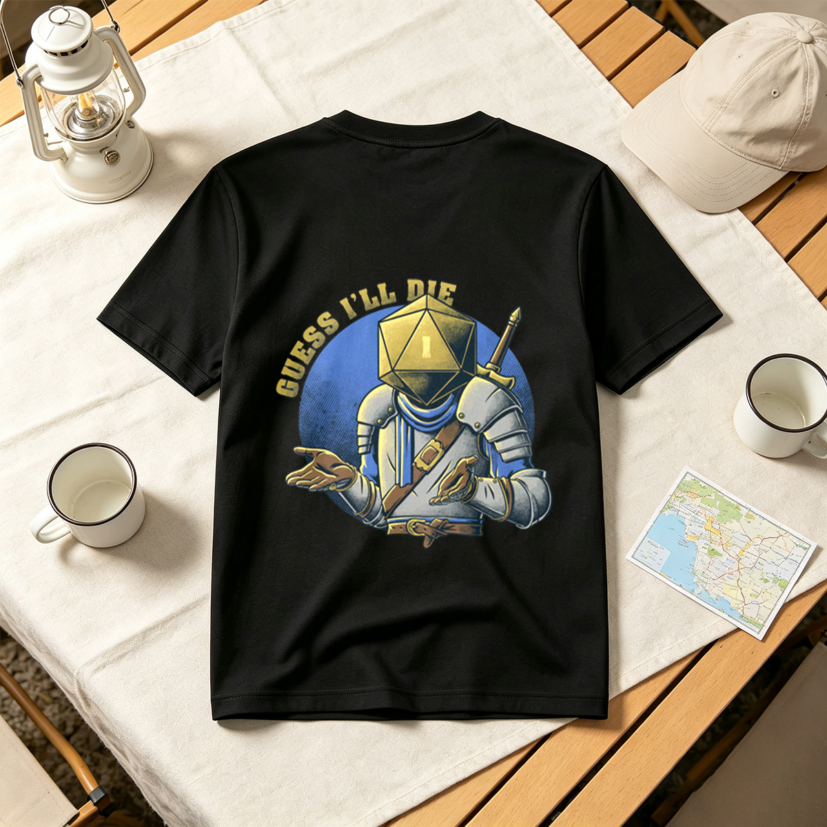 D&D: The 20-Sided Knight - Tee