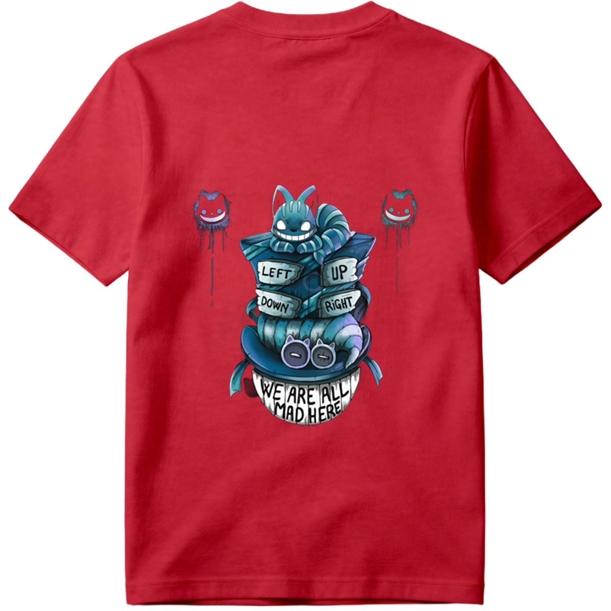 Cheshire Cat and Pokémon Fusion: We Are All Mad Here - Tee