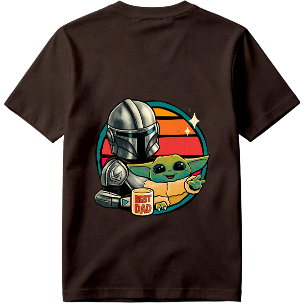 The Mandalorian and Grogu Best Dad - Tee