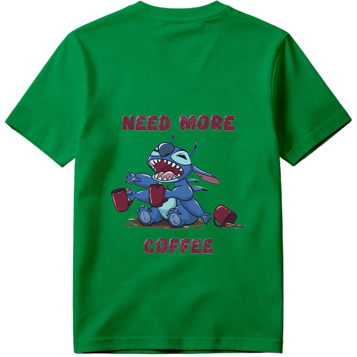 Stitch Needs More Coffee - Tee