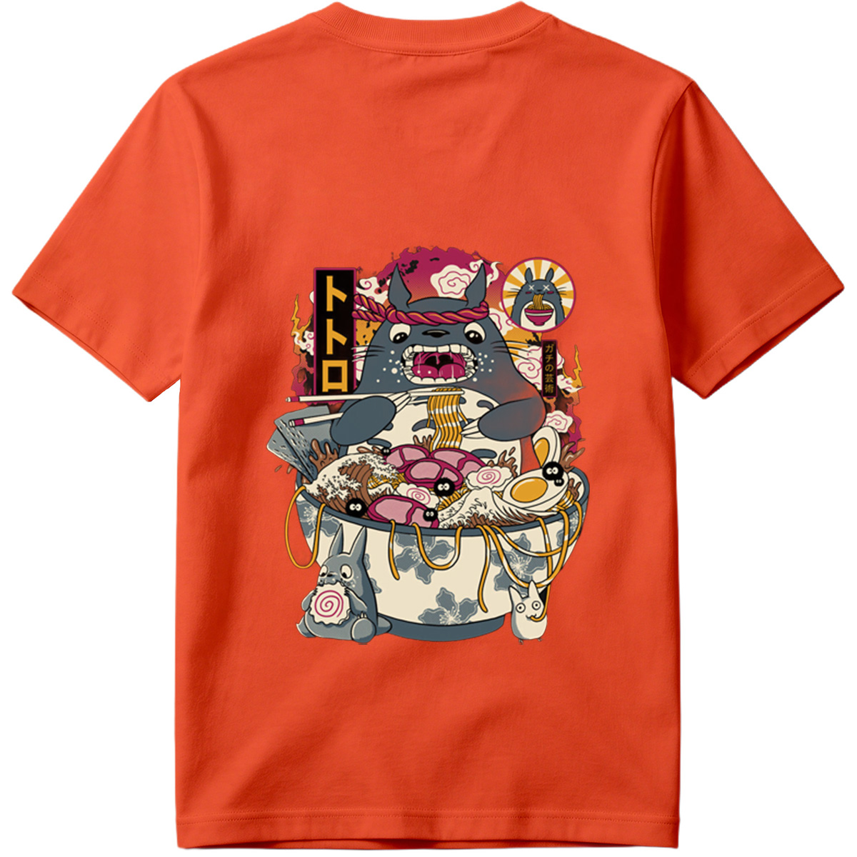 Totoro Ramen Bowl Art - Tee
