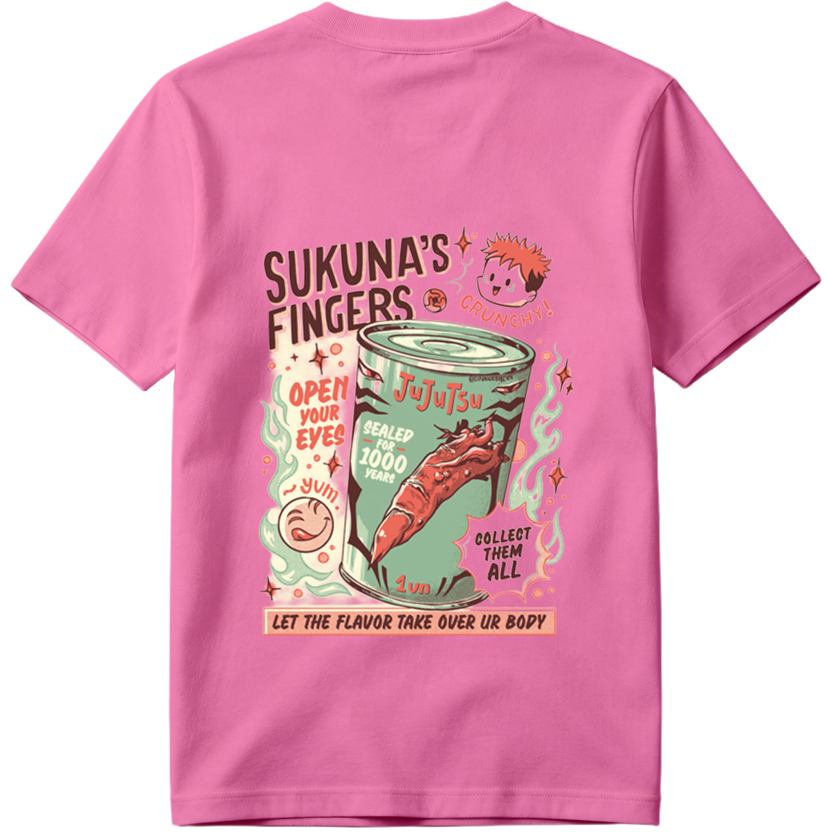 Sukuna's Fingers: Jujutsu Kaisen Snack Parody - Tee