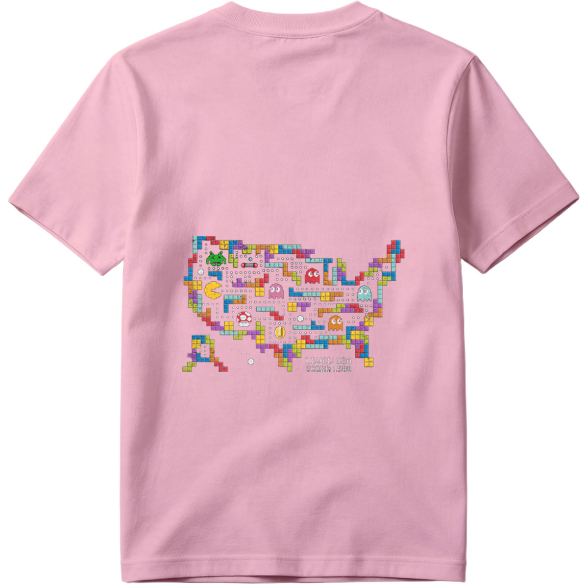Pac-Man USA Map Adventure - Tee