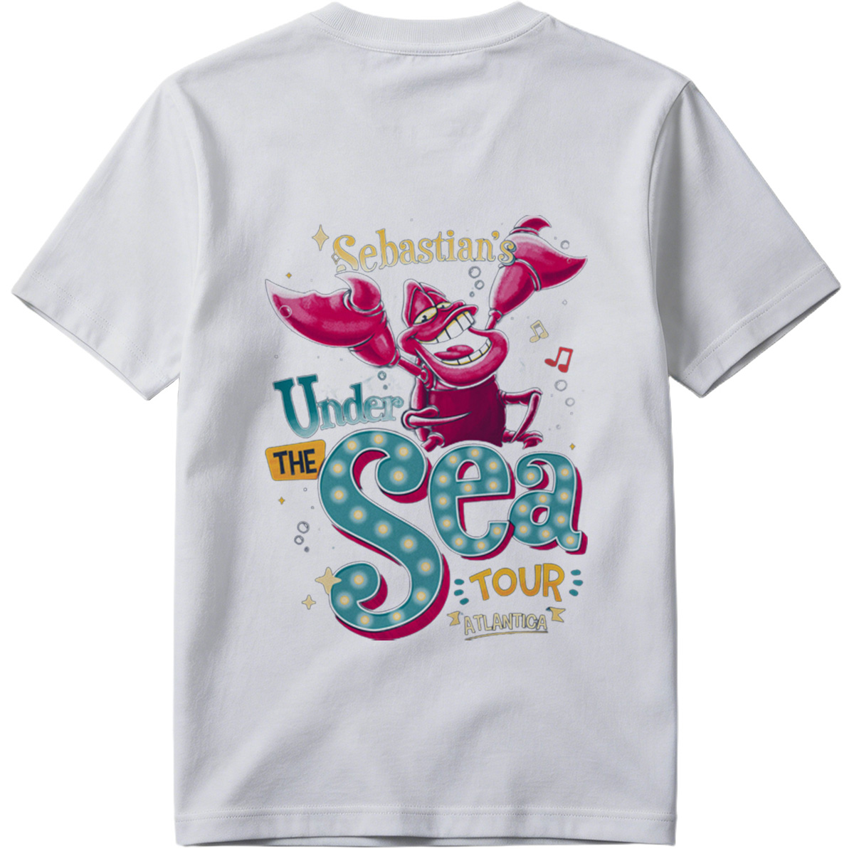 Sebastian's Under the Sea Tour Atlantica - Tee