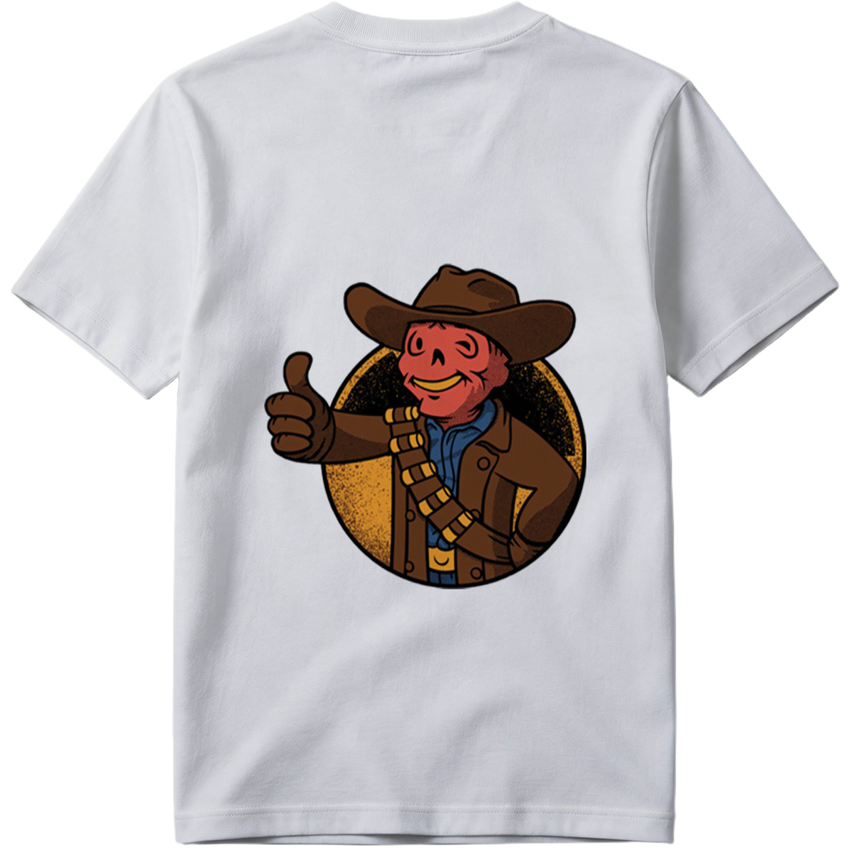 Cowboy Skeleton Thumbs Up - Tee