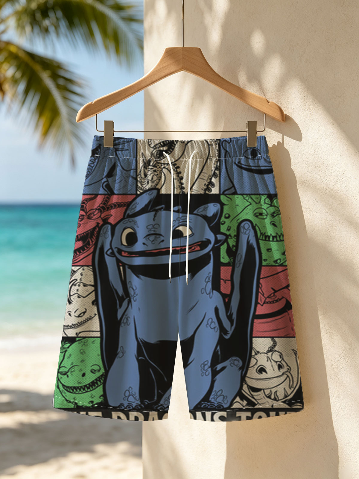 The Dragons Tour: Toothless and Friends Adventure -  Beach shorts