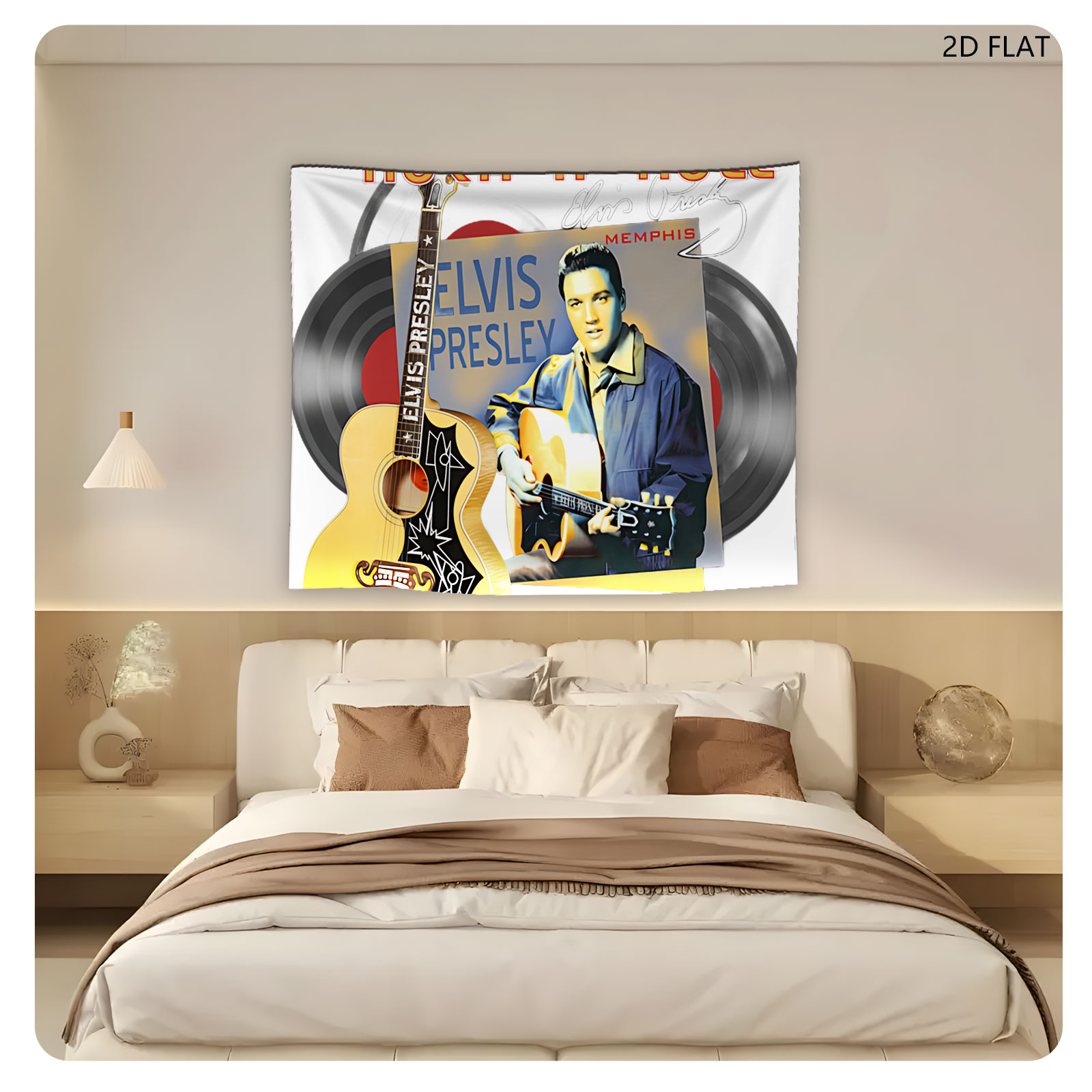 Elvis Presley: The King of Rock-N-Roll at Graceland, Memphis, Tennessee - Tapestry