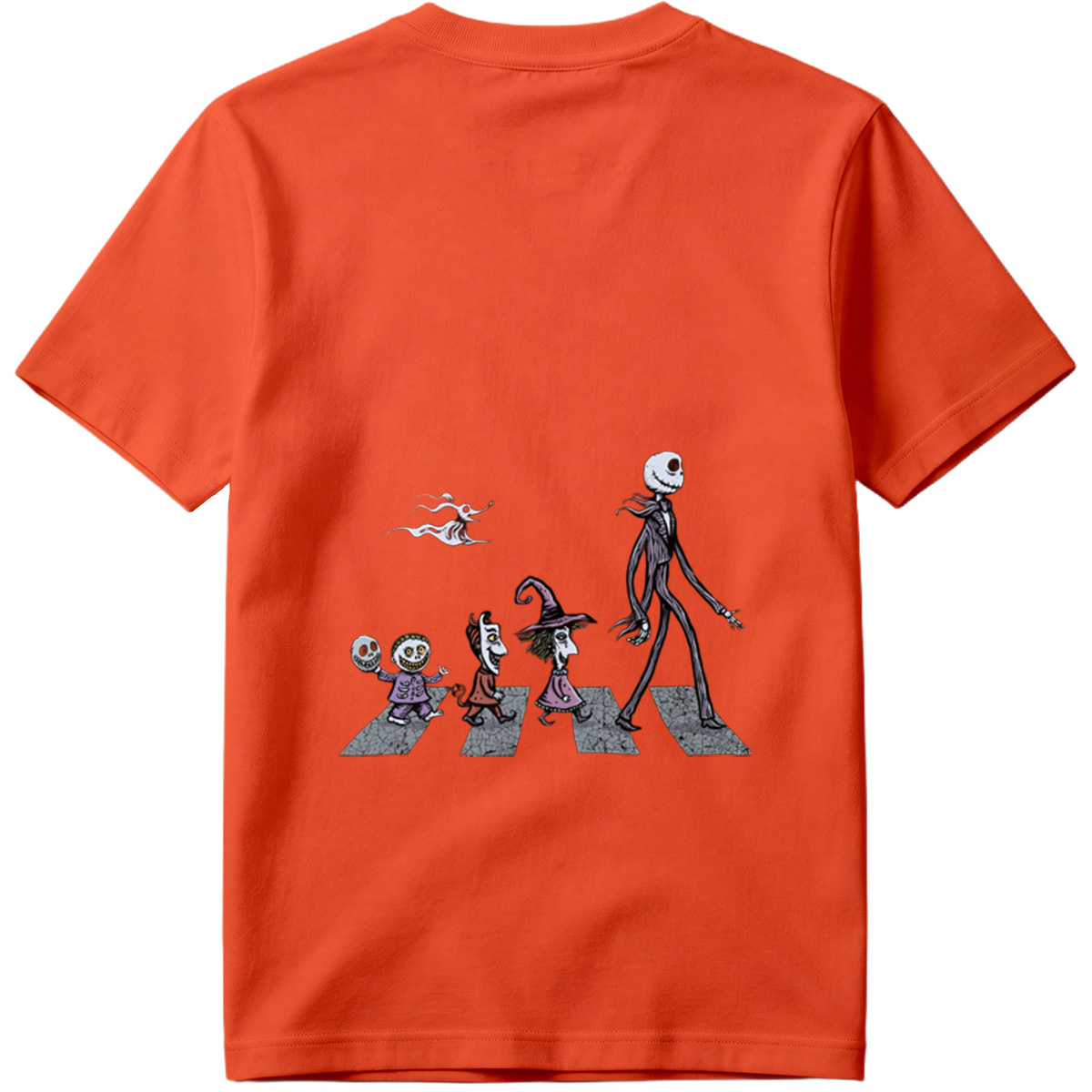 The Nightmares: Jack Skellington, Sally, Zero, and Friends Crossing the Street - Tee