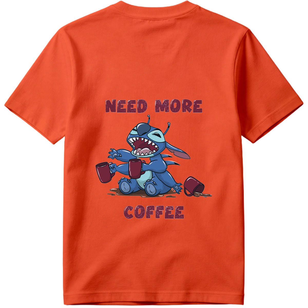 Stitch Needs More Coffee - Tee