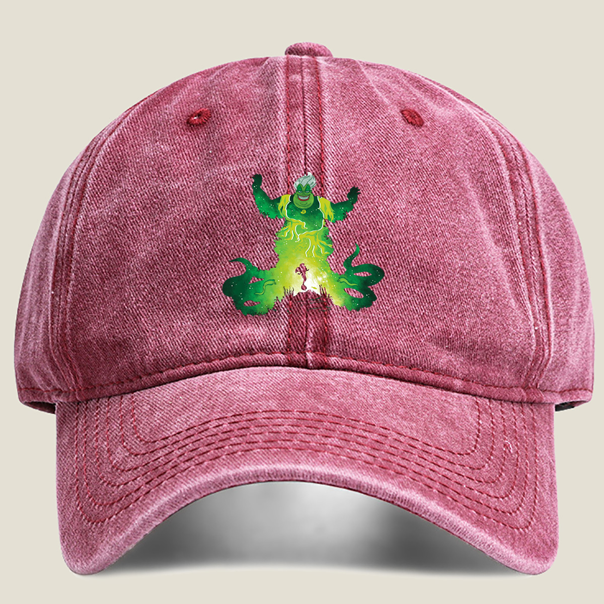 The Little Mermaid: Ursula's Shadow - Washed Denim - Baseball Cap