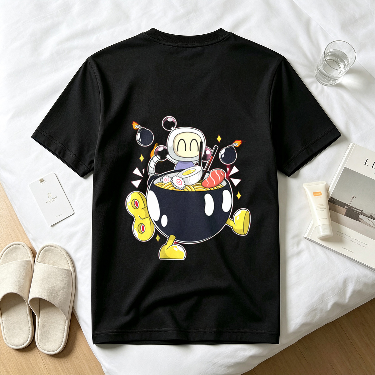 Bomberman and Ramen Bowl Adventure - Tee