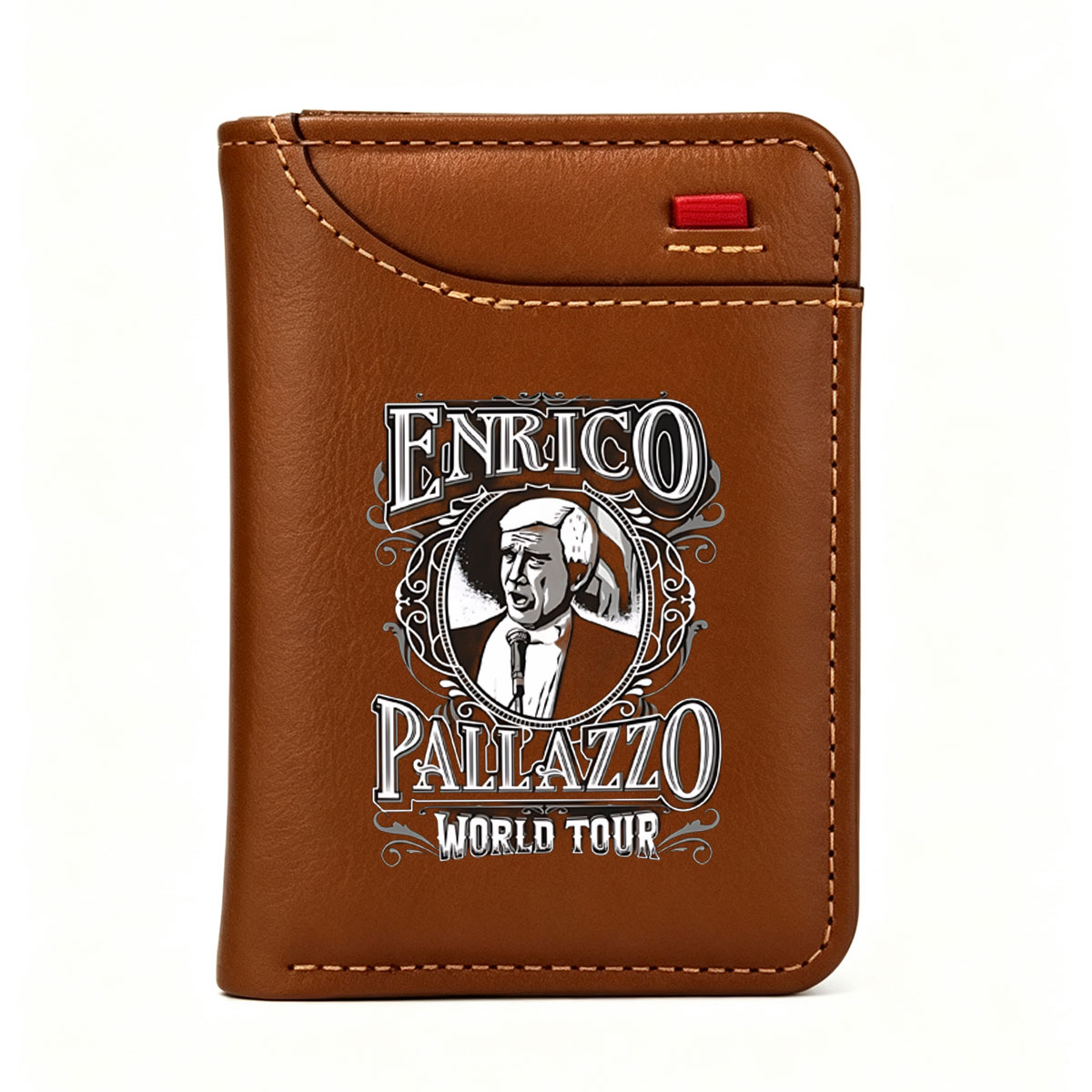 Enrico Pallazzo World Tour: Live Performance by the Legendary Entertainer - Vertical Style Wallet