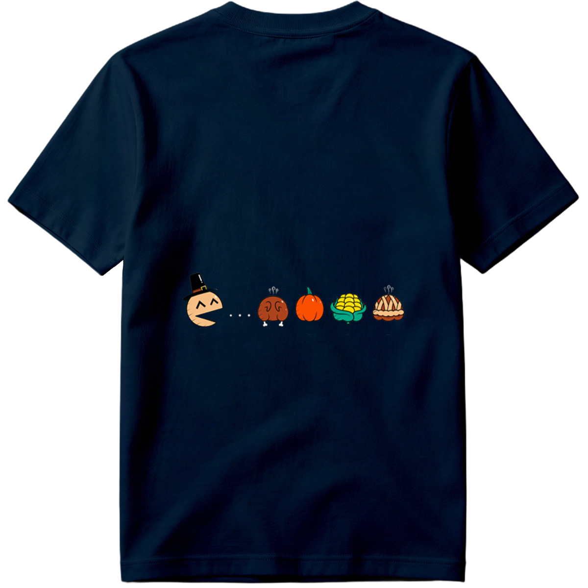 Pac-Man Thanksgiving Feast - Tee