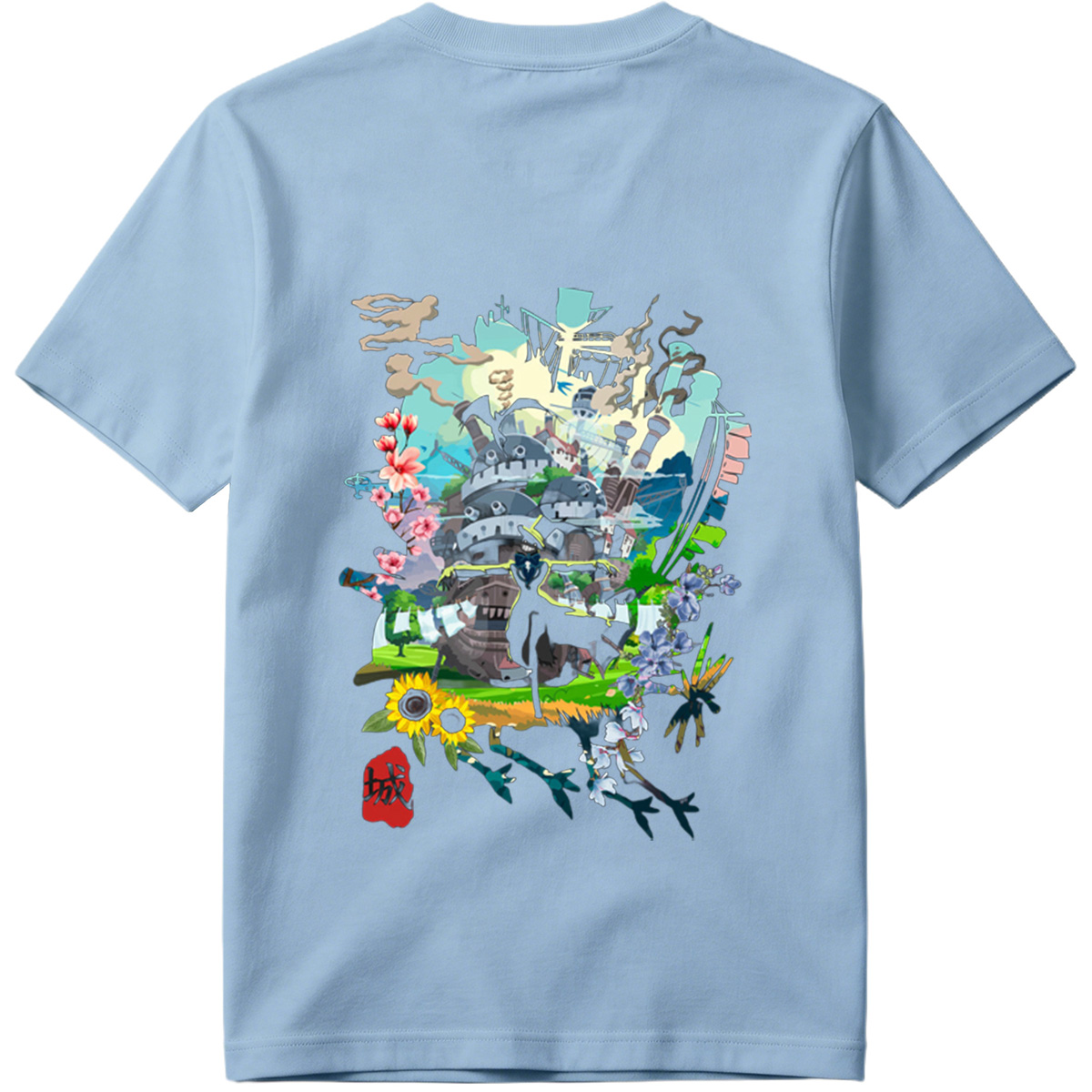Castle of the Ninja and the Sunflower - Tee
