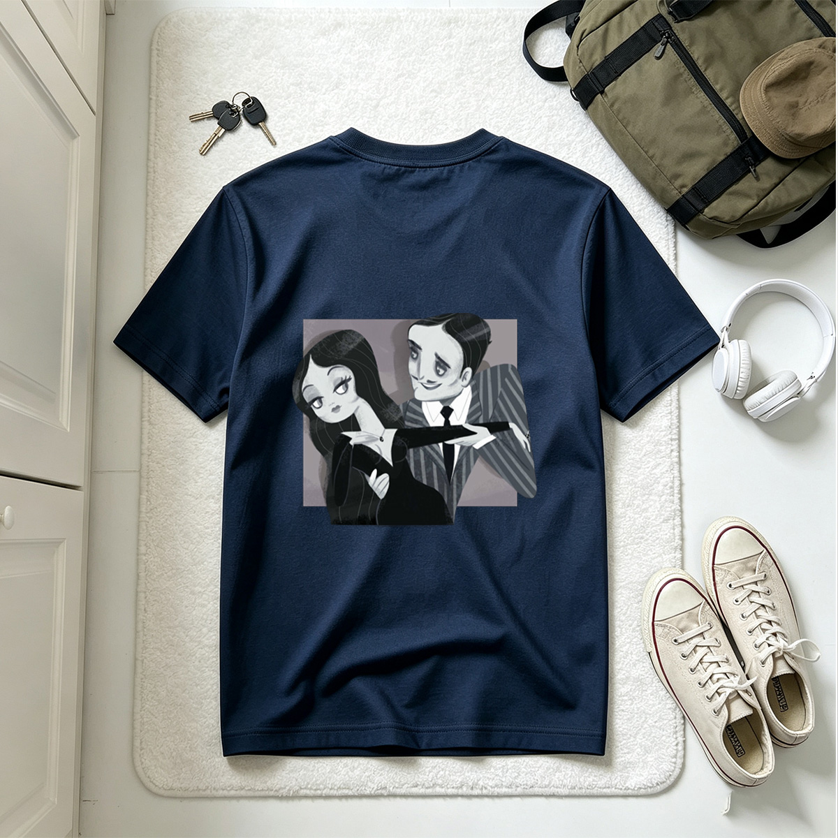 The Addams Family: Morticia and Gomez - Tee
