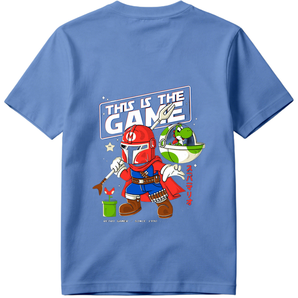 Super Mario Meets Mandalorian: This Is The Game - Tee