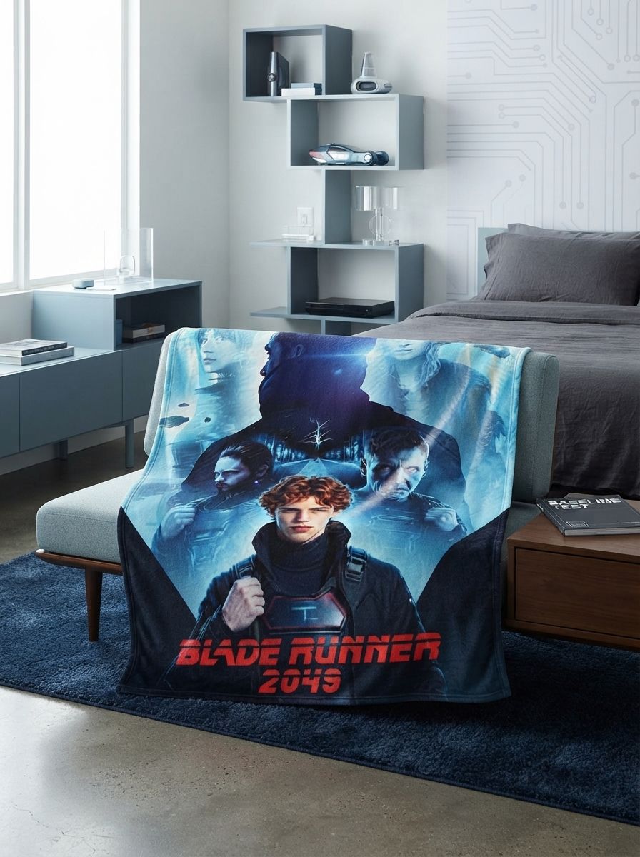 Custom Photo Face Blanket Ultra Soft Flannel Throw Personalized Movie Poster Bed Couch Fleece