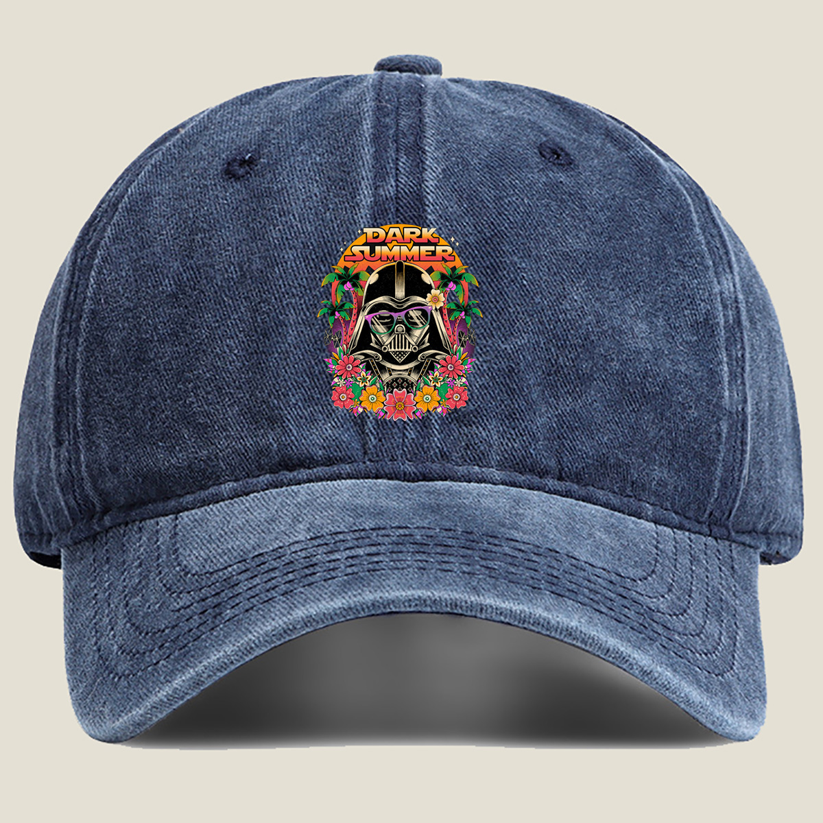 Darth Vader Dark Summer - Washed Denim - Baseball Cap