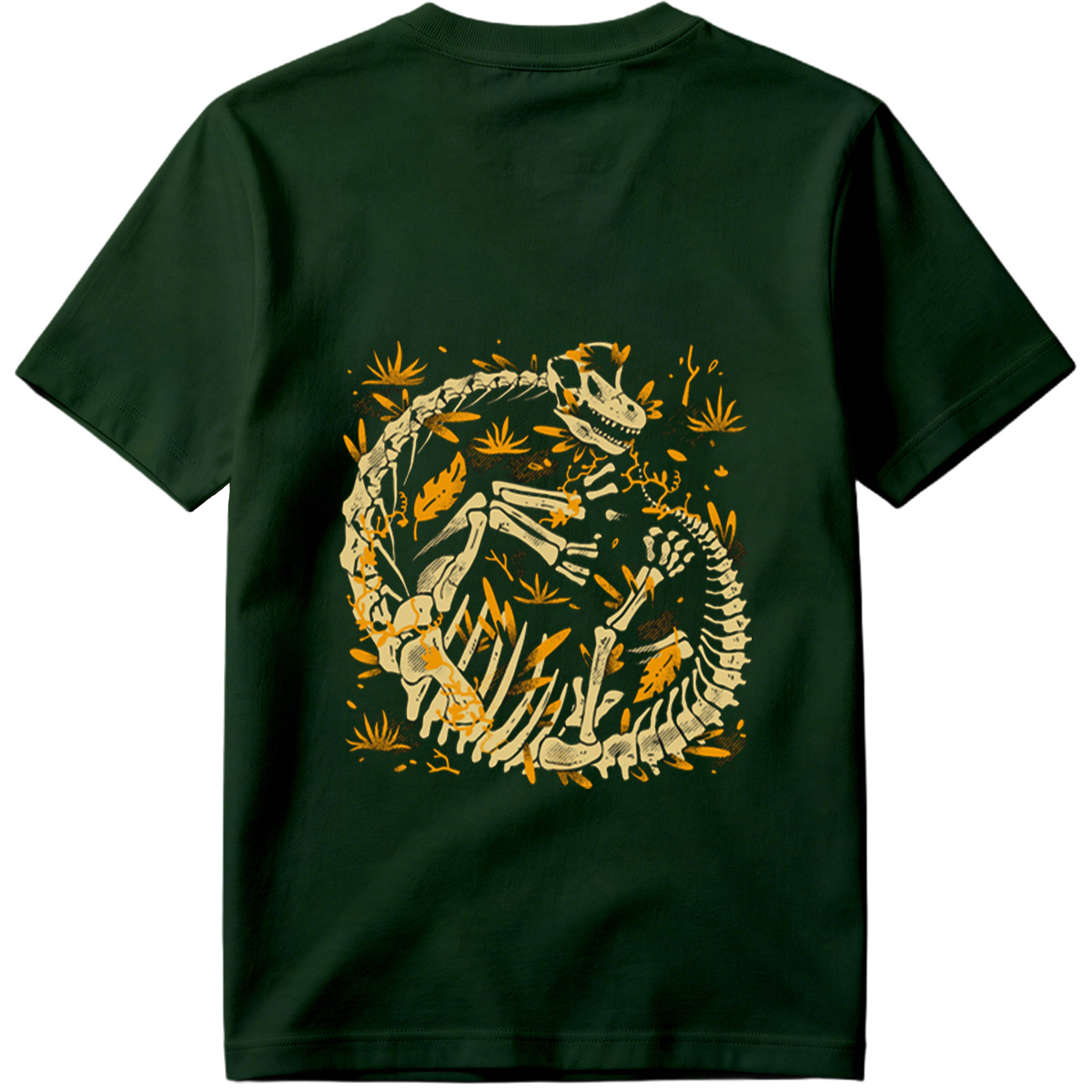 Dinosaur Skeleton Artwork - Tee