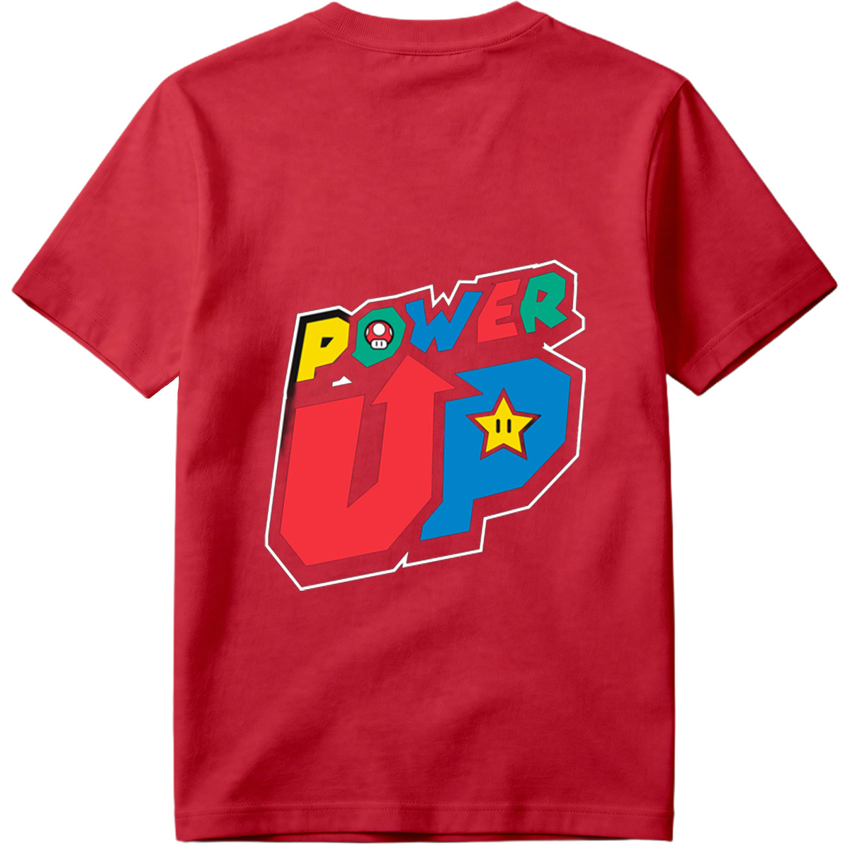 Power Up - Mario & Star - Tee