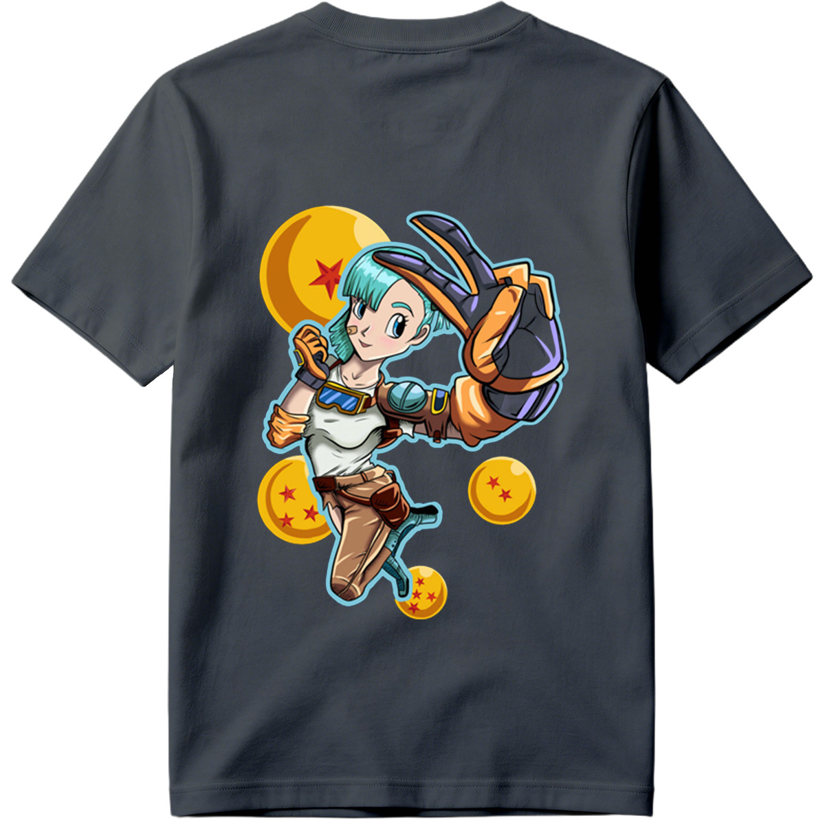 Dragon Ball: Bulma with Dragon Balls - Tee