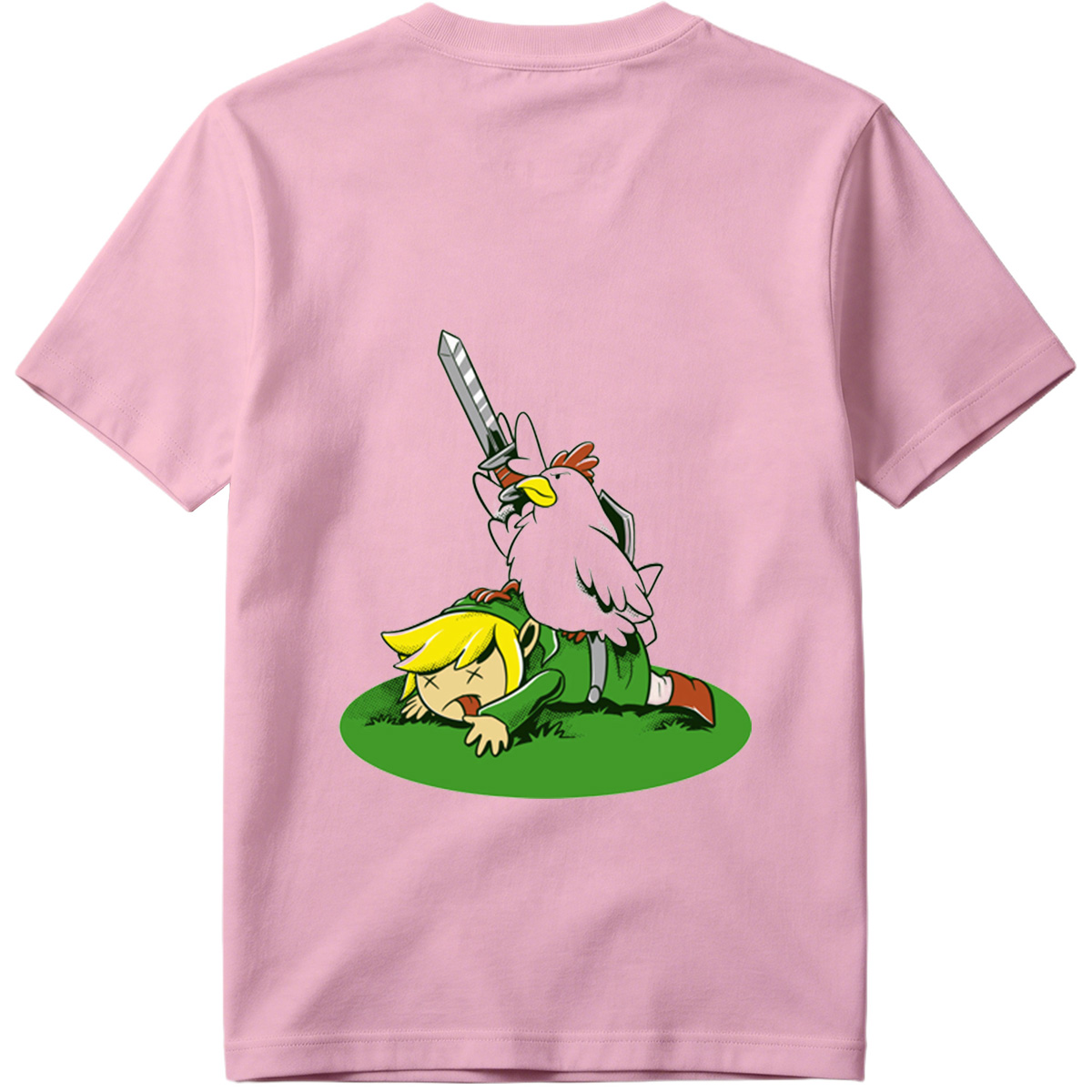 Link and Chicken Warrior - Tee