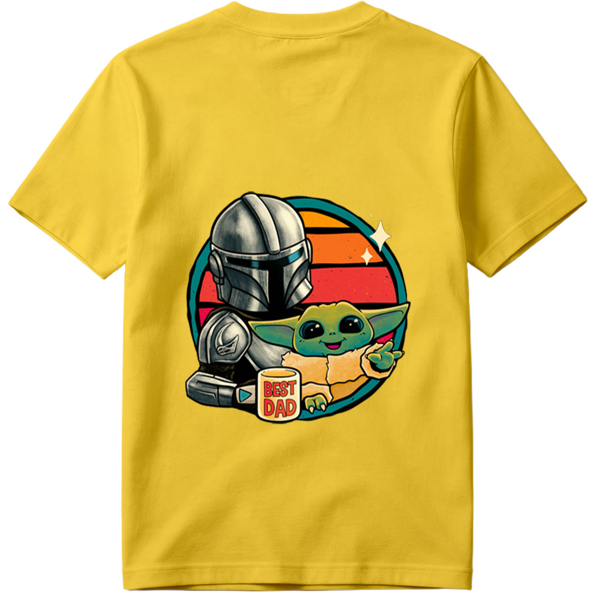 The Mandalorian and Grogu Best Dad - Tee