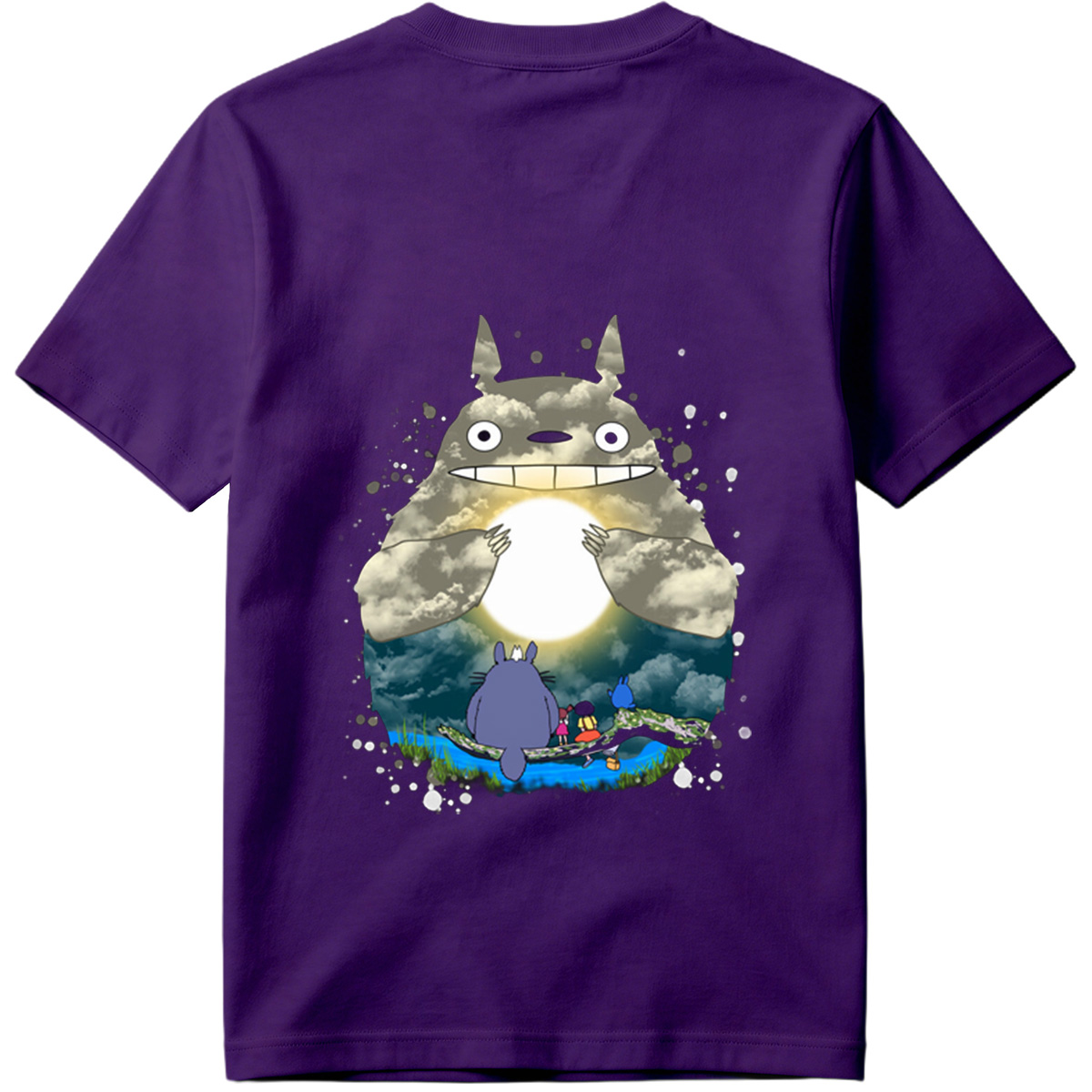 Totoro and Friends Under the Moonlight - Tee