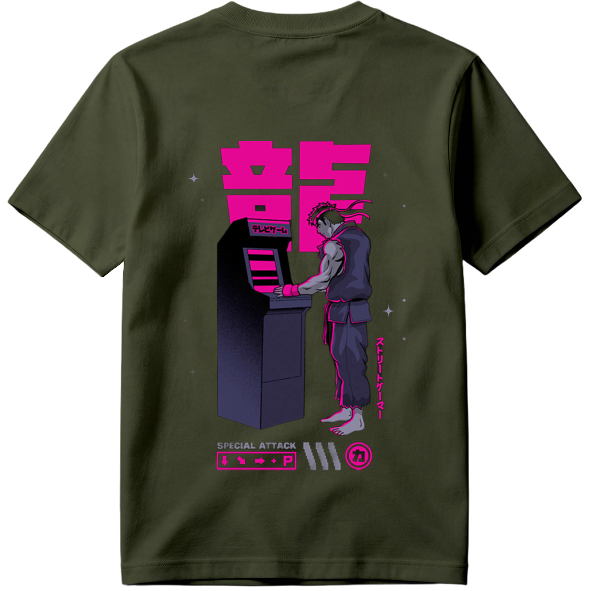 Street Fighter Ryu Arcade - Tee