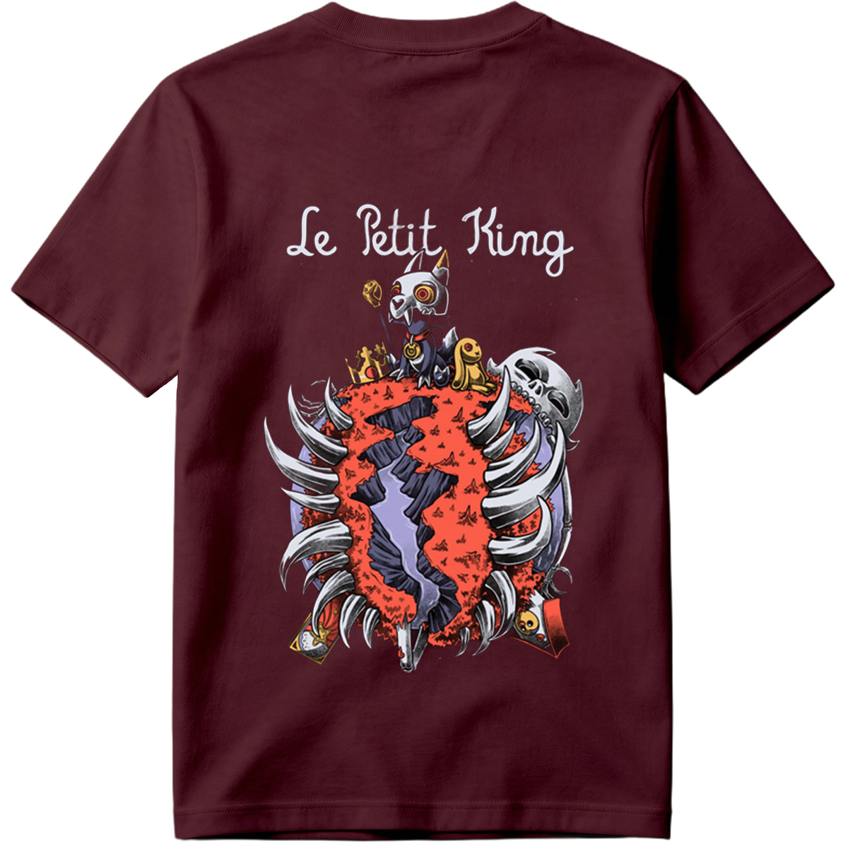 Le Petit King: The Skeletal Cat King and His Kingdom - Tee