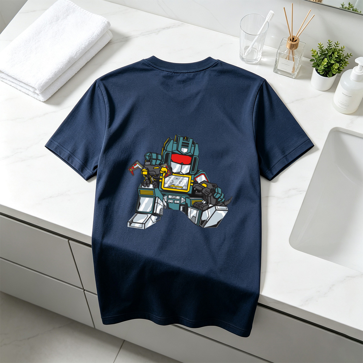 Transformers Optimus Prime with Cassette Tape - Tee