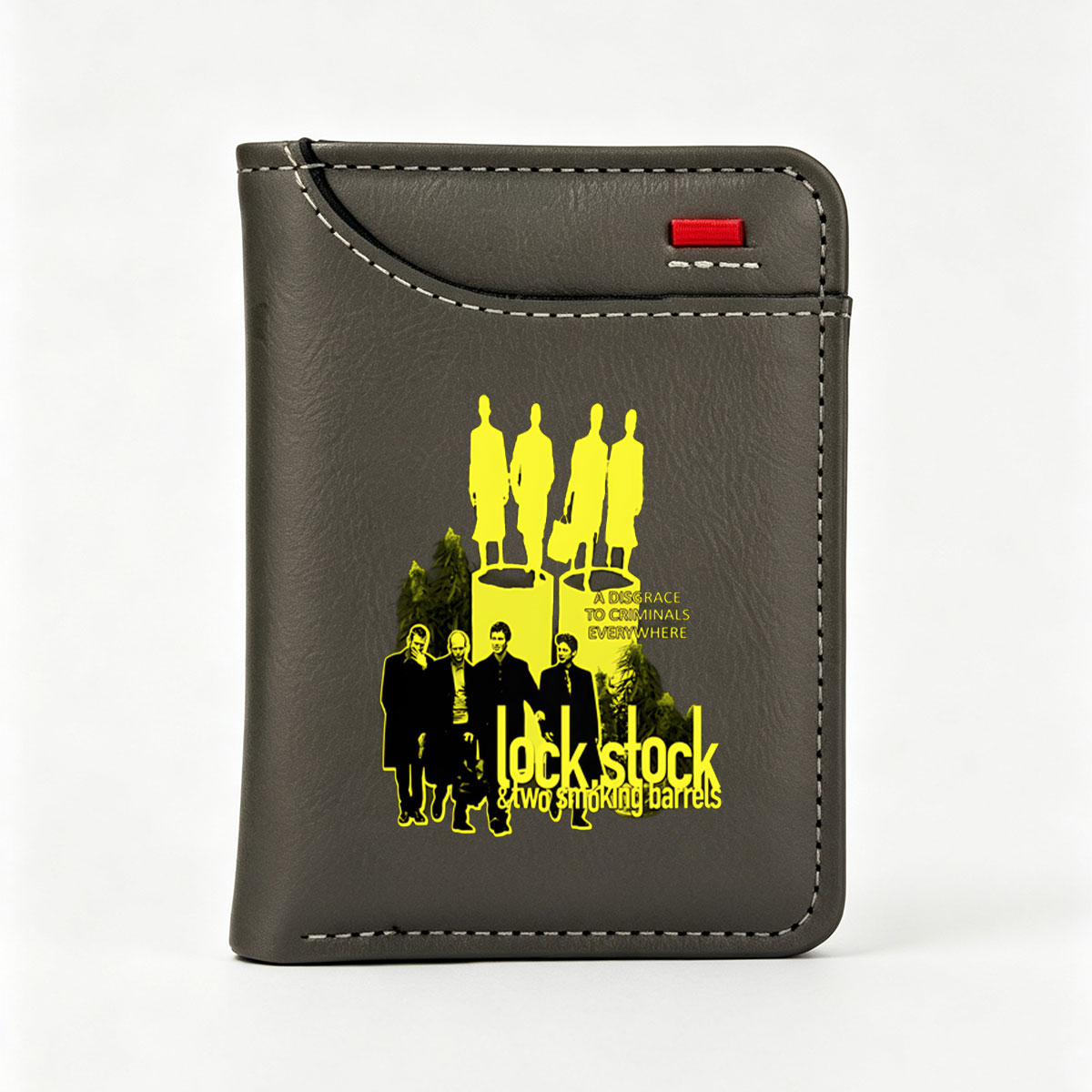 Lock, Stock & Two Smoking Barrels: A Disgrace to Criminals Everywhere - Vertical Style Wallet