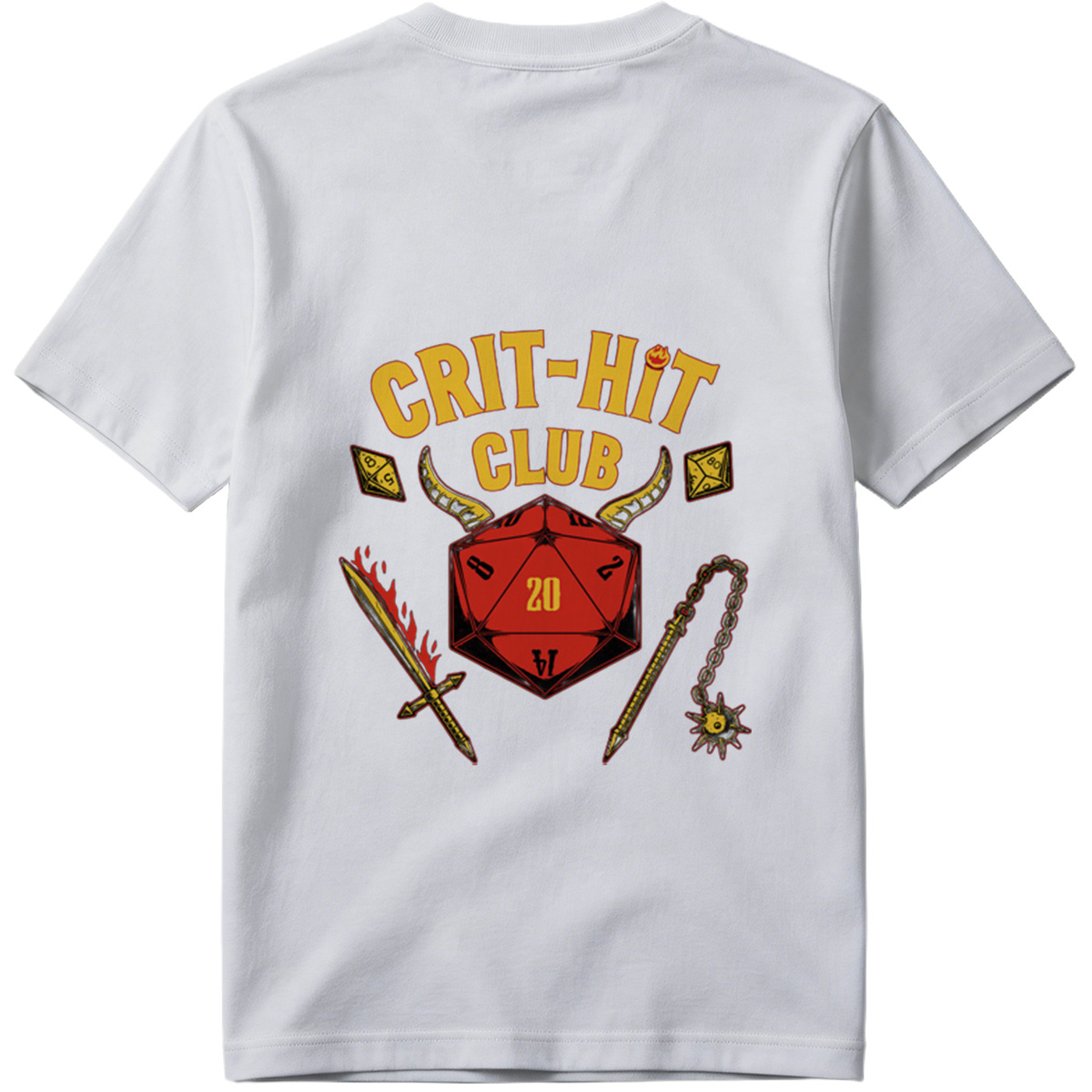 Crit-Hit Club: D&D Dice & Fantasy Gear - Tee