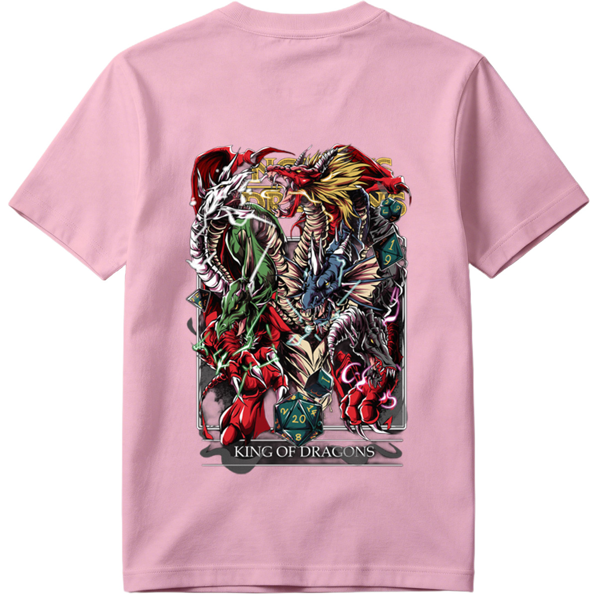 King of Dragons: Multicolored Dragon Ensemble - Tee
