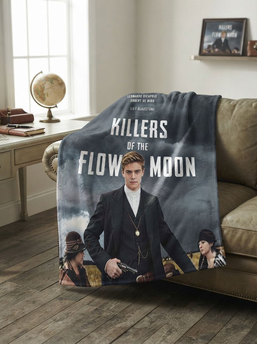 Custom Photo Flannel Fleece Blanket Personalized Face Poster Plush Throw Blanket for Sofa Bed and Movie Nights Ideal