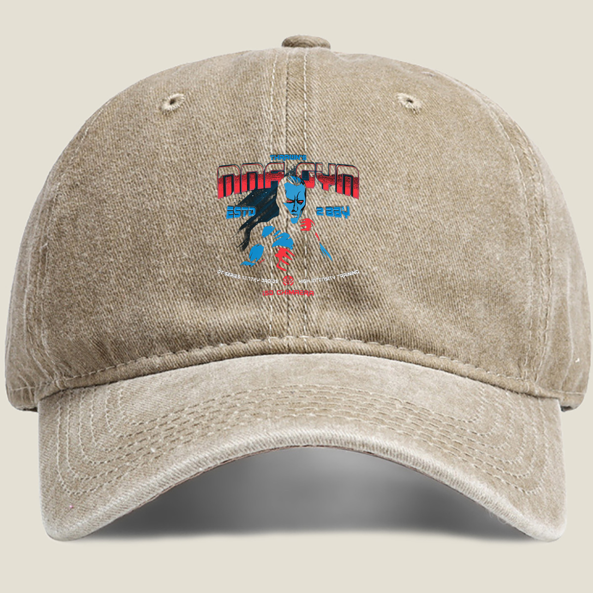 Thrawn's Dark Gym: Star Wars Imperial Fitness - Washed Denim - Baseball Cap