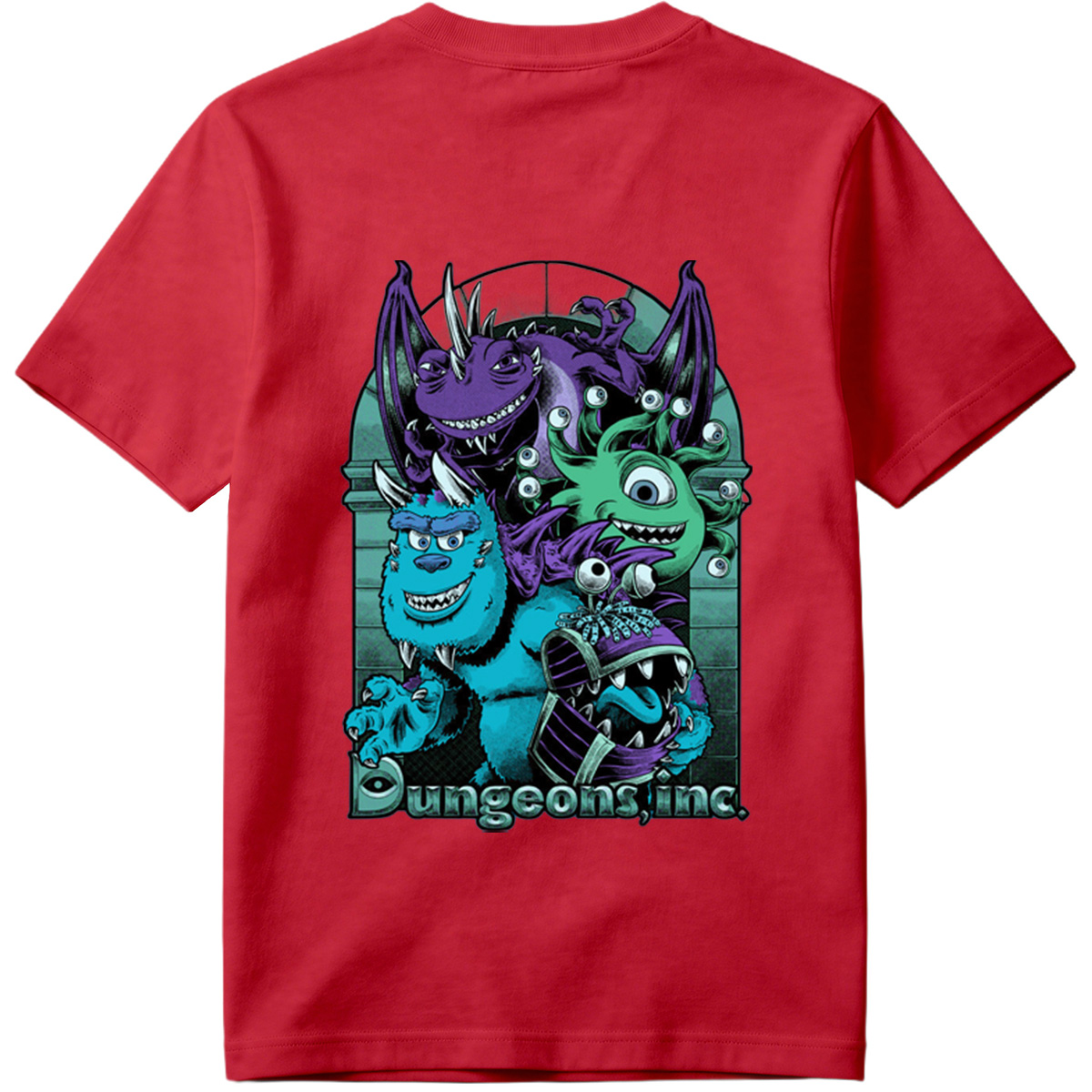 Dungeons, Inc. - Sulley, Mike, and Monsters - Tee