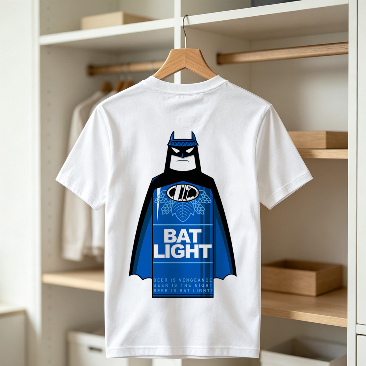 Batman Bat Light Beer - Tee