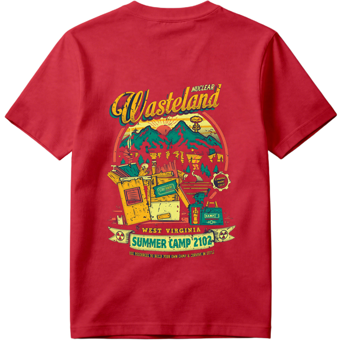 Nuclear Wasteland: Summer Camp 2102 - West Virginia - Tee