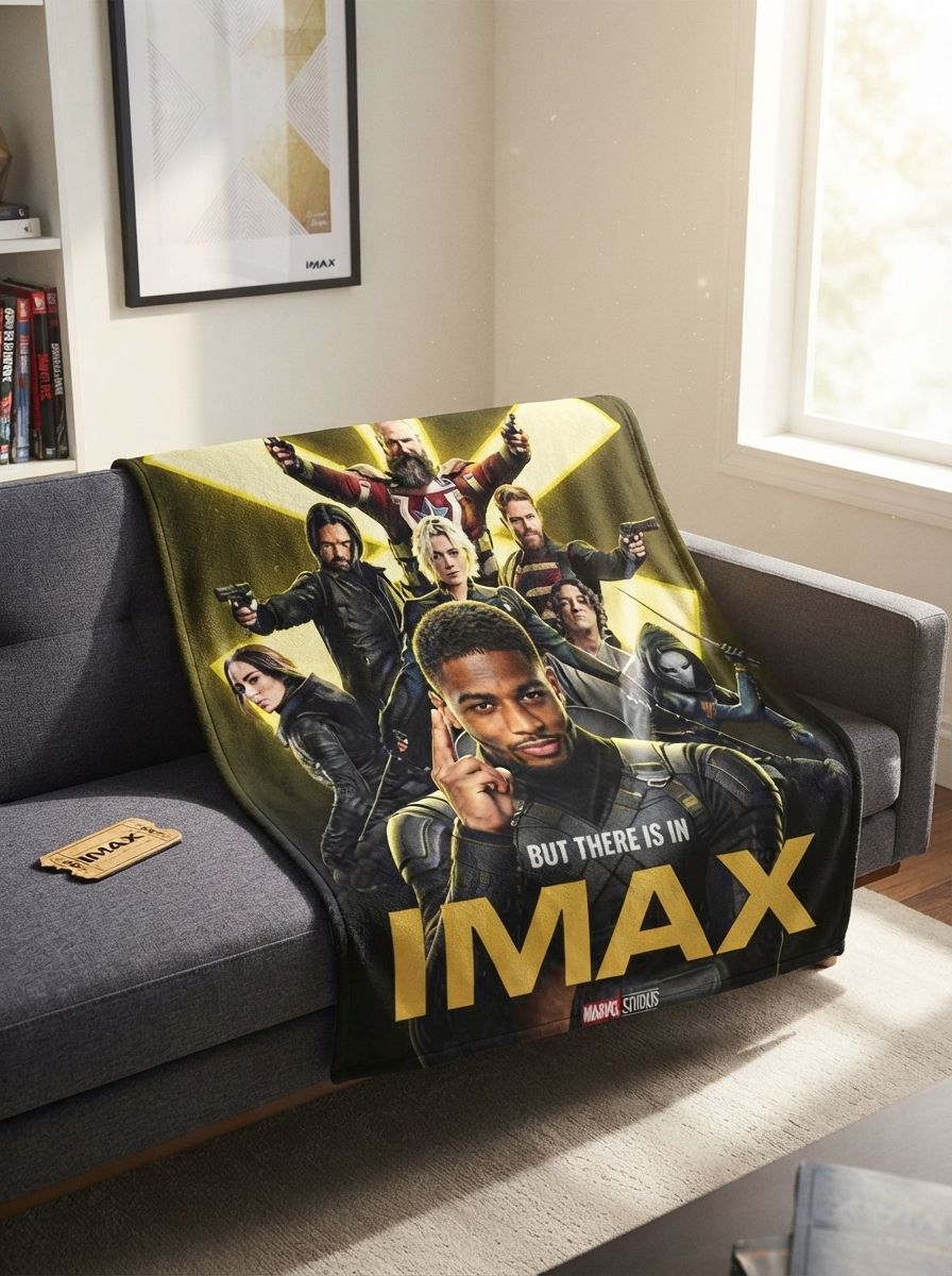 Custom Photo Superhero Flannel Fleece Blanket, Personalized Face Throw Blanket, Skin-Friendly Anti-Pilling Cozy Bed