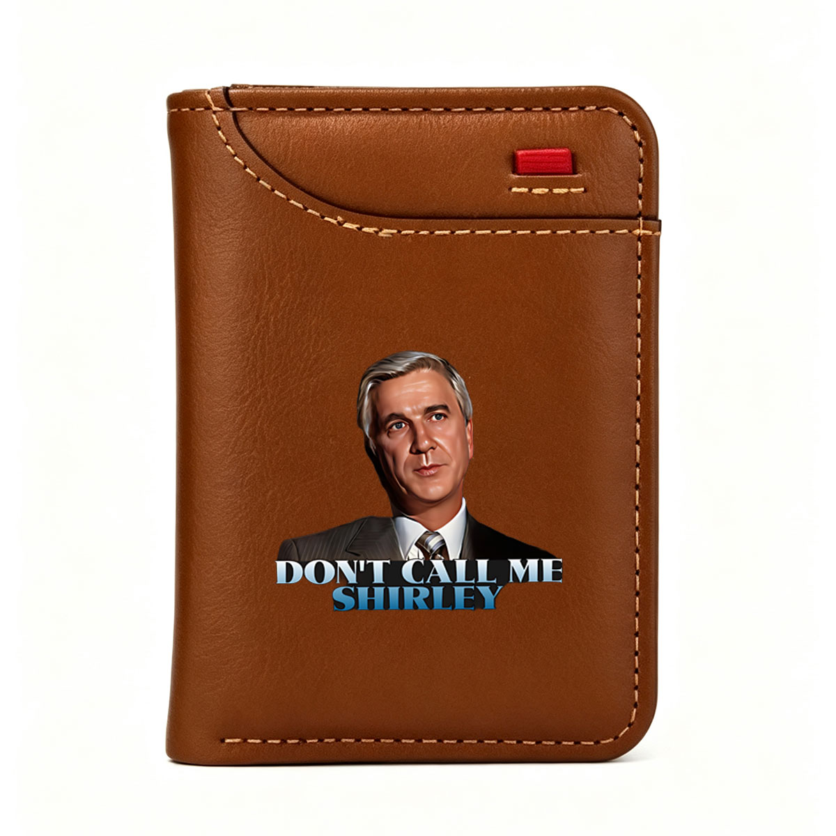 Don't Call Me Shirley - John McCain Portrait - Vertical Style Wallet