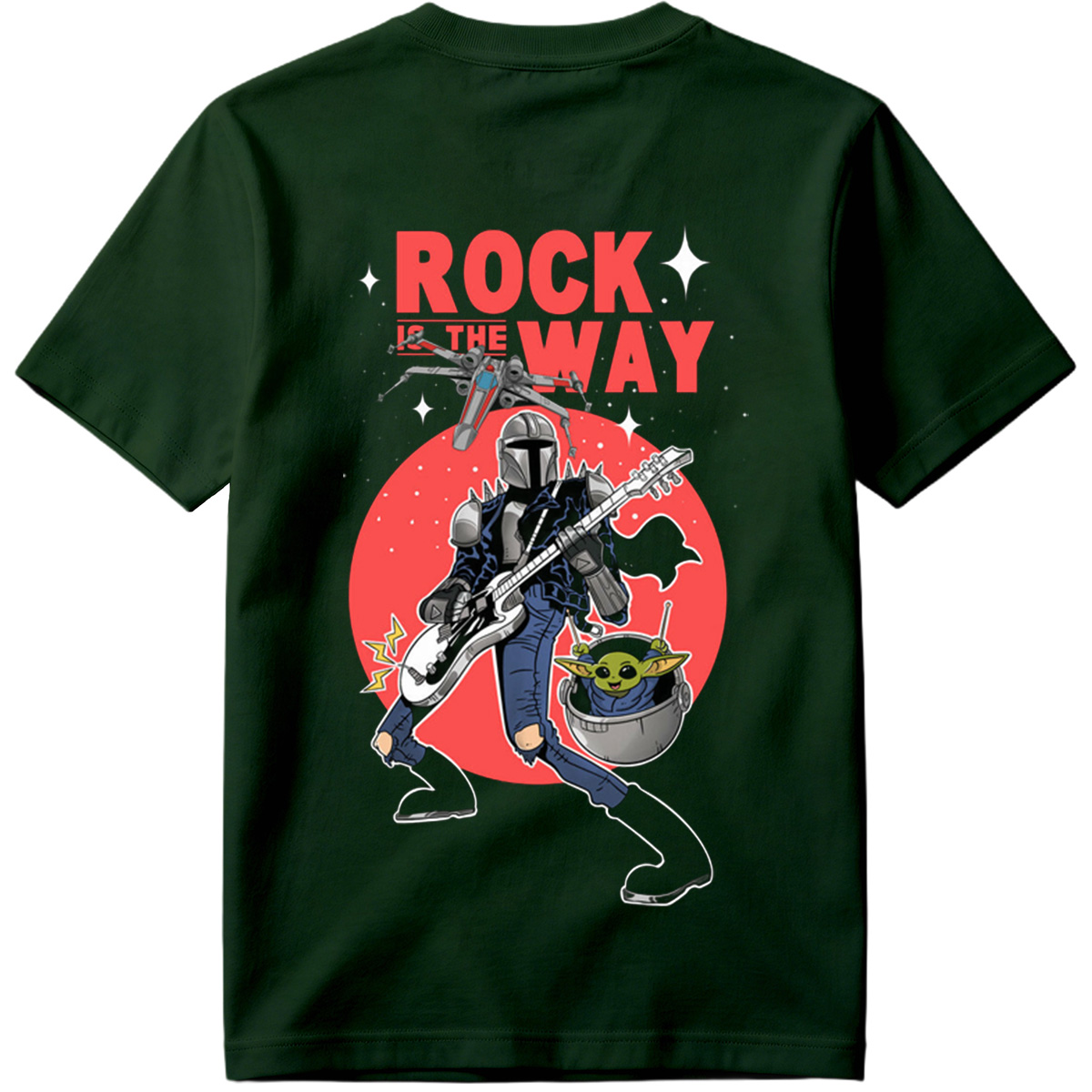 The Mandalorian and Grogu Rock the Way - Tee